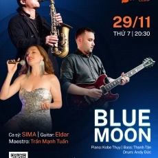 🌙 𝐁𝐋𝐔𝐄 𝐌𝐎𝐎𝐍| 𝐒𝐀𝐗𝐍’𝐀𝐑𝐓 𝐂𝐋𝐔𝐁  📅𝐓𝐡𝐮̛́ 𝐁𝐚̉𝐲, 𝟐𝟗/𝟏𝟏/𝟐𝟎𝟐𝟓