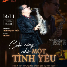 🎶 𝐂𝐔𝐎̂́𝐈 𝐂𝐔̀𝐍𝐆 𝐂𝐇𝐎 𝐌𝐎̣̂𝐓 𝐓𝐈̀𝐍𝐇 𝐘𝐄̂𝐔 | 𝐒𝐀𝐗𝐍’𝐀𝐑𝐓 𝐂𝐋𝐔𝐁  📅 Thứ Sáu, 14/11/2025