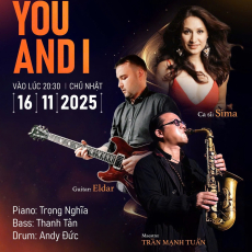 🎵 𝐘𝐎𝐔 𝐀𝐍𝐃 𝐈 | 𝐒𝐀𝐗𝐍’𝐀𝐑𝐓 𝐂𝐋𝐔𝐁  📅 Chủ Nhật, 16/11/2025
