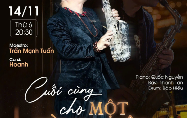 🎶 𝐂𝐔𝐎̂́𝐈 𝐂𝐔̀𝐍𝐆 𝐂𝐇𝐎 𝐌𝐎̣̂𝐓 𝐓𝐈̀𝐍𝐇 𝐘𝐄̂𝐔 | 𝐒𝐀𝐗𝐍’𝐀𝐑𝐓 𝐂𝐋𝐔𝐁  📅 Thứ Sáu, 14/11/2025