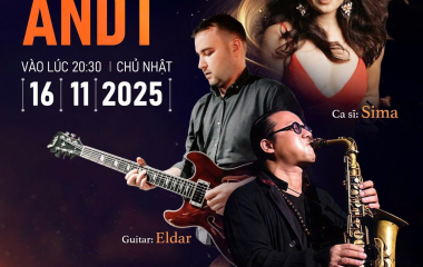 🎵 𝐘𝐎𝐔 𝐀𝐍𝐃 𝐈 | 𝐒𝐀𝐗𝐍’𝐀𝐑𝐓 𝐂𝐋𝐔𝐁  📅 Chủ Nhật, 16/11/2025