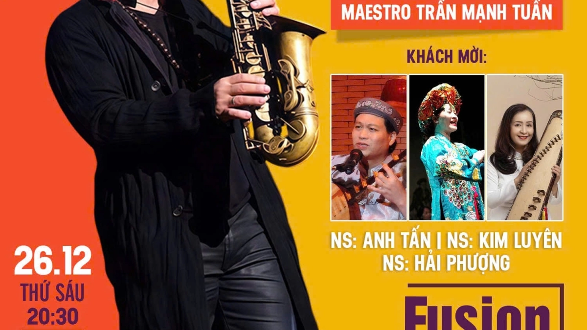 🎶 𝐄𝐌 𝐑𝐀 Đ𝐈 𝐌𝐔̀𝐀 𝐓𝐇𝐔 | 𝐒𝐚𝐱𝐍’𝐀𝐫𝐭 𝐂𝐥𝐮𝐛 📅 𝐓𝐡𝐮̛́ 𝐒𝐚́𝐮, 𝟐𝟔/𝟏𝟐