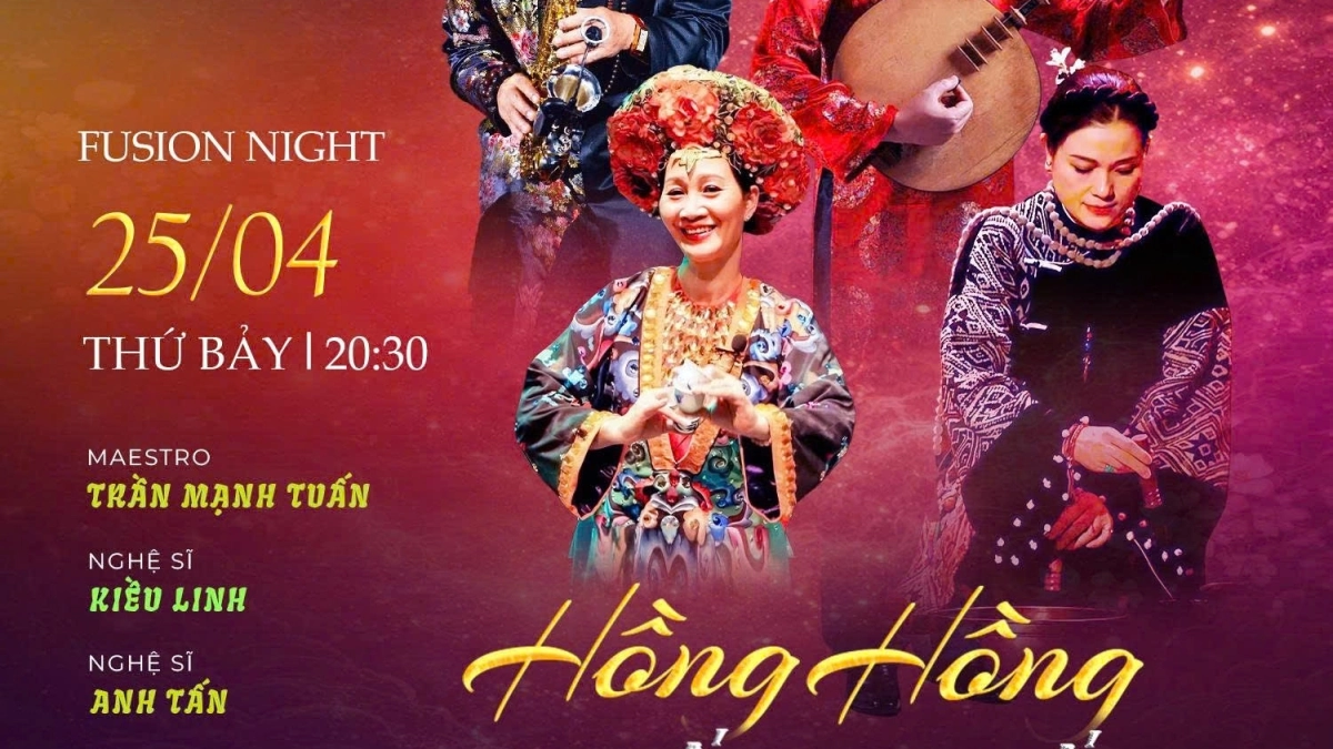 🌙 𝐇𝐎̂̀𝐍𝐆 𝐇𝐎̂̀𝐍𝐆 𝐓𝐔𝐘𝐄̂́𝐓 𝐓𝐔𝐘𝐄̂́𝐓 | 𝐒𝐀𝐗𝐍’𝐀𝐑𝐓 𝐂𝐋𝐔𝐁  📅𝐓𝐡𝐮̛́ 𝟕 𝟐𝟓.𝟎𝟒 | 𝐒𝐡𝐨𝐰𝐭𝐢𝐦𝐞: 𝟗:𝟎𝟎 𝐏𝐌 – 𝟏𝟏:𝟎𝟎 𝐏𝐌