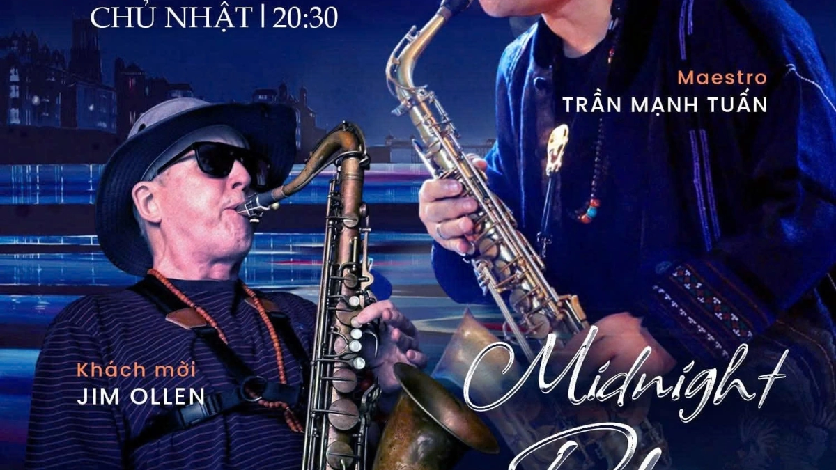 🎶 𝐌𝐈𝐃𝐍𝐈𝐆𝐇𝐓 𝐁𝐋𝐔𝐄𝐒 | 𝐒𝐚𝐱𝐍’𝐀𝐫𝐭 𝐂𝐥𝐮𝐛  📅 𝐂𝐡𝐮̉ 𝐍𝐡𝐚̣̂𝐭, 𝟎𝟏/𝟎𝟑 | 𝐒𝐡𝐨𝐰𝐭𝐢𝐦𝐞: 𝟗:𝟎𝟎 𝐏𝐌 – 𝟏𝟏:𝟎𝟎 𝐏𝐌