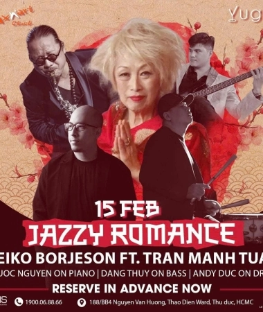 JAZZY ROMANCE WITH KEIKO BORJESON ft. TRAN MANH TUAN & SAXN'ART BAND
