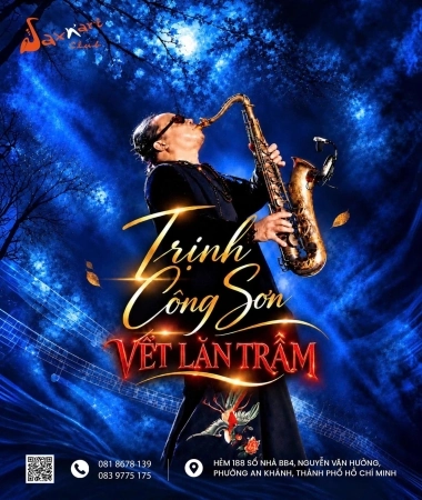 🌙 VẾT LĂN TRẦM | SAXN’ART CLUB 📅 Thứ Sáu, 09.10 | Showtime: 9:00 PM – 11:00 PM